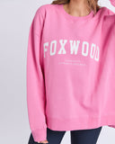 Foxwood Interval Crew - B-gum Pink/White