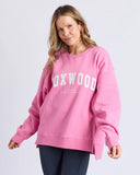 Foxwood Interval Crew - B-gum Pink/White