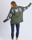 Foxwood Interval Crew - Khaki/Lilac