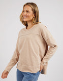 Foxwood Jayne Throw on Top - Oatmeal