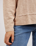 Foxwood Jayne Throw on Top - Oatmeal