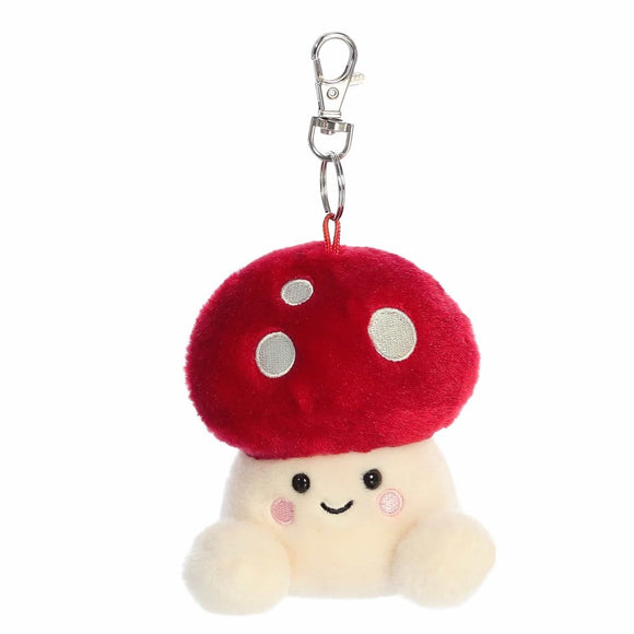 Bag Charm Clip On - Amanita Mushroom