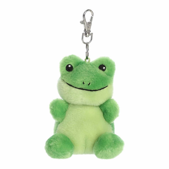 Bag Charm Clip On - Ribbits Frog