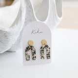 KiKi Earrings - Rainbow Terrazzo