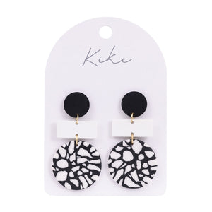 KiKi Earrings - Round Pebble