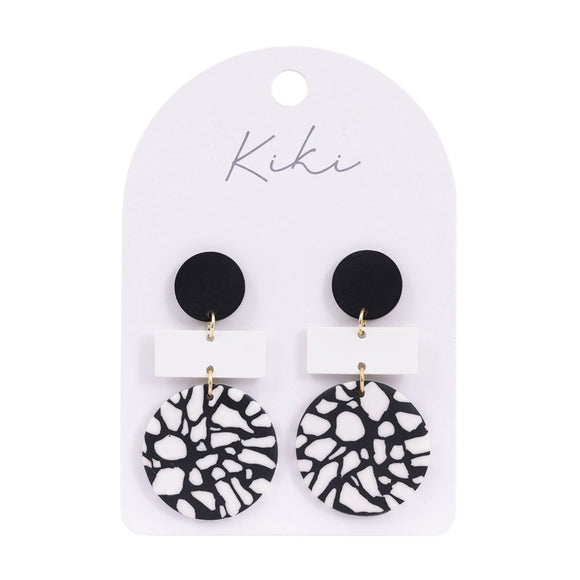 KiKi Earrings - Round Pebble