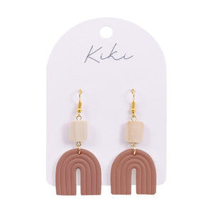 KiKi Earrings - Pink Rainbow