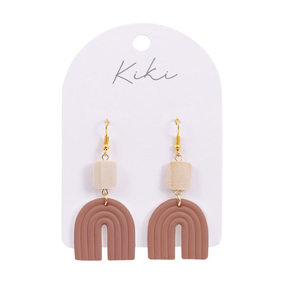 KiKi Earrings - Pink Rainbow