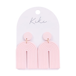 KiKi Earrings - Pink Arch