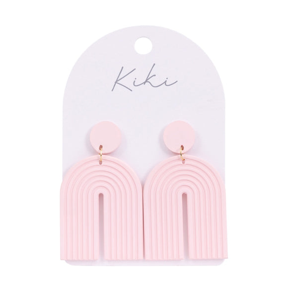 KiKi Earrings - Pink Arch