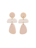 KIKI Beige Morph Drop Earrings