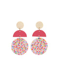 KiKi Confetti Drop Earrings