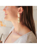 KiKi Raw Wood Drops Earrings