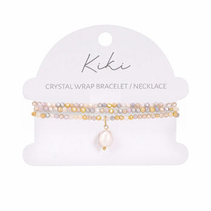 KiKi Marigold Charm Crystal Wrap Jewellery