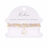 KiKi Marigold Charm Crystal Wrap Jewellery