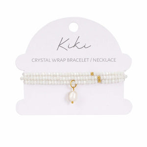 KiKi Snow Blossom Crystal Wrap Jewellery
