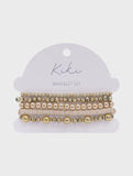 Kiki Bracelet Set - Golden Haze
