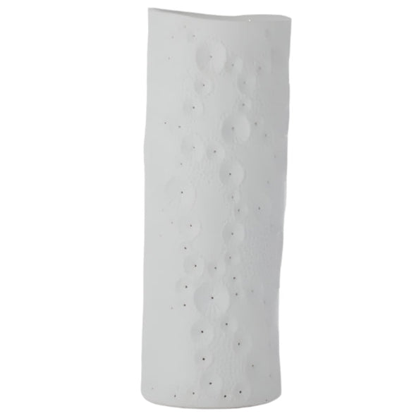 Ari Porcelain Table Lamp 12x32cm White