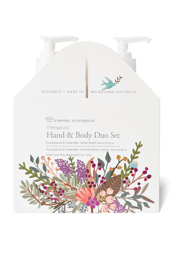 Hand Care Duo 500ml - Lavender & Eucalyptus