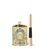 GLASSHOUSE FRAGRANCES Midnight In Milan 380g Soy Candle & Arc Wand Lighter - Christmas