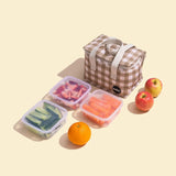 Kollab Lunch Box - Olive Check