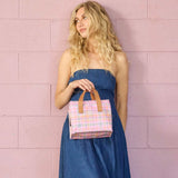 Kollab Lunch Box Pink - Blanket Check