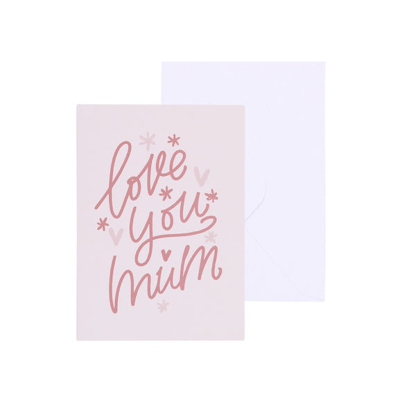Card - Love you Mum