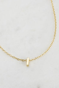 Zafino Letter Necklace - I