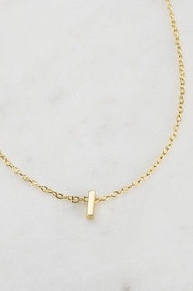Zafino Letter Necklace - I