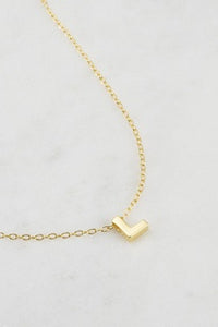 Zafino Letter Necklace - L