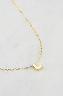 Zafino Letter Necklace - L