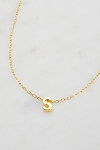Zafino Letter Necklace - S