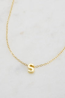 Zafino Letter Necklace - S