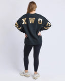 Foxwood Interval Crew - Black/Gold