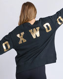 Foxwood Interval Crew - Black/Gold
