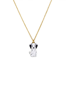 Tiger Tree Necklace - Dotty Gold