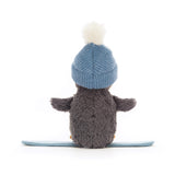 Jellycat - Peanut Penguin Snowboarding Small