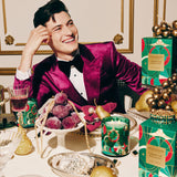 GLASSHOUSE FRAGRANCES Under The Mistletoe 380g Triple Scented Candle