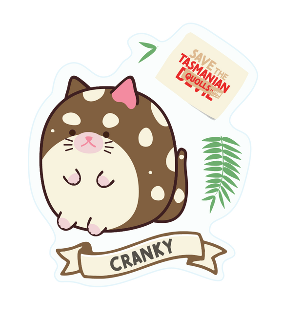 Sticker - Cranky the Eastern Quoll