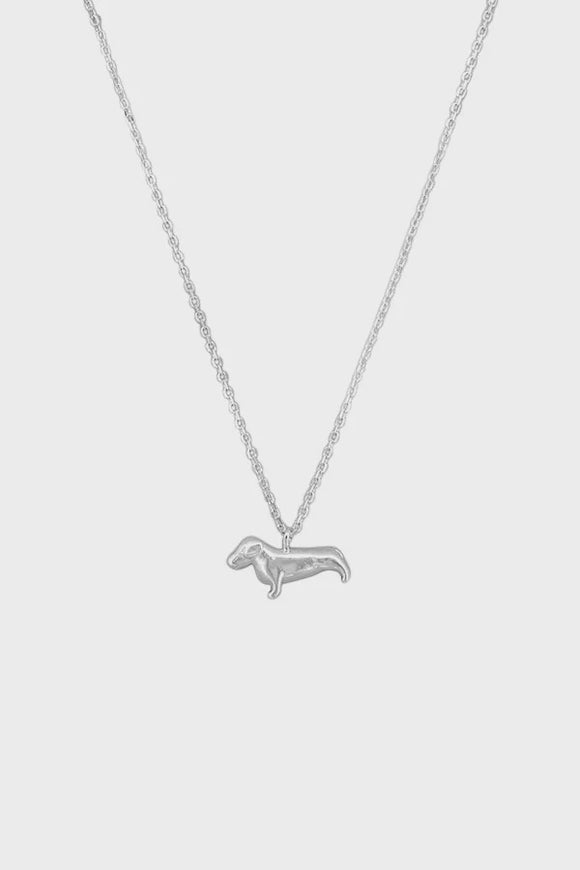 Tiger Tree Necklace - Rolo Silver