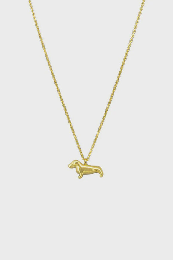 Tiger Tree Necklace - Rolo Gold