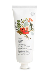 Hand Cream - Therapeutic Rose & Vetiver 125ml