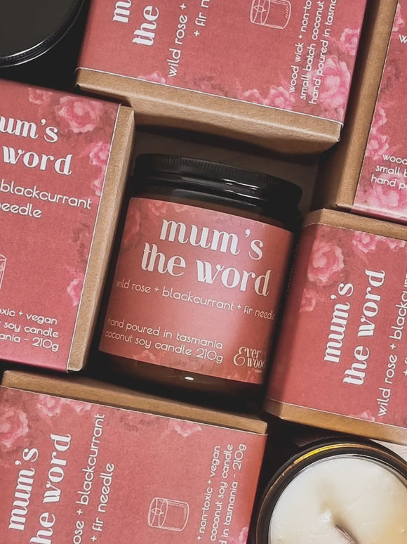 Everwood Candle - Mum's The World