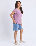Foxwood Signature Tee - Light Plum