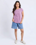Foxwood Signature Tee - Light Plum