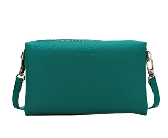 Black Caviar Design Stella Crossbody Bag - Green