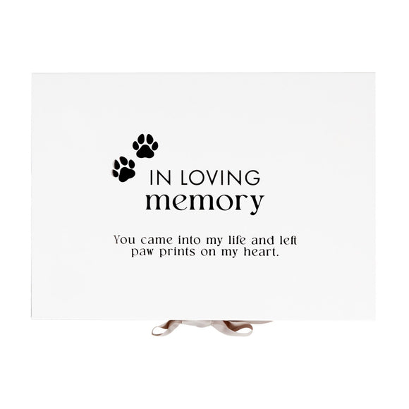 Keepsake box - In Loving Memory Pet