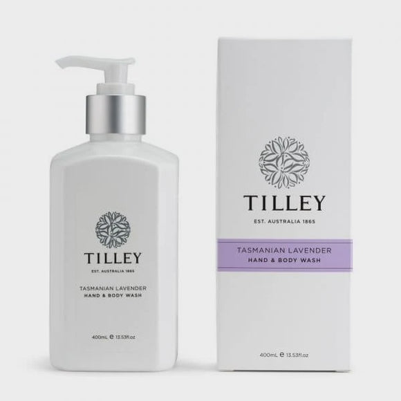 Tilley Hand & Body Wash 400ml - Tasmanian Lavender