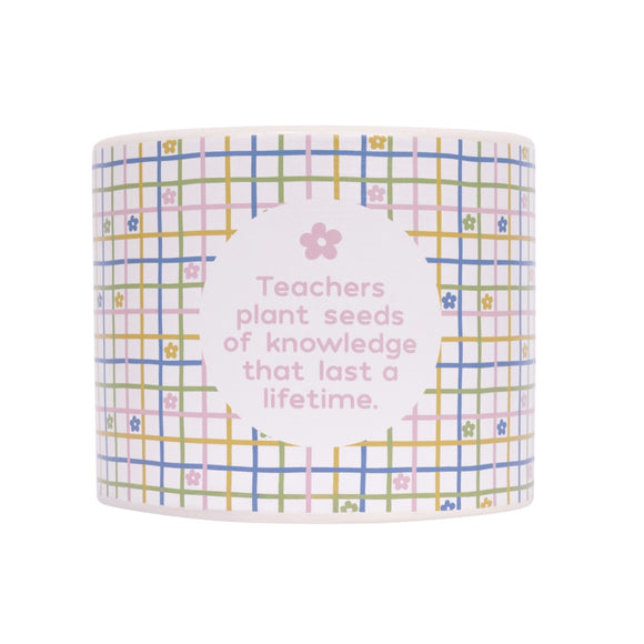 Teacher Ceramic Planter
