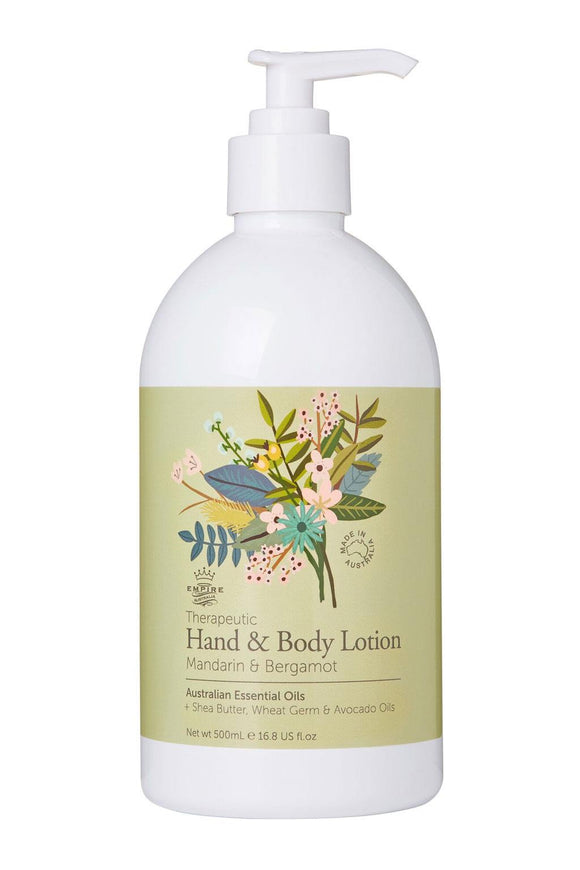 Hand & Body Lotion 500ml - Mandarin & Bergamot